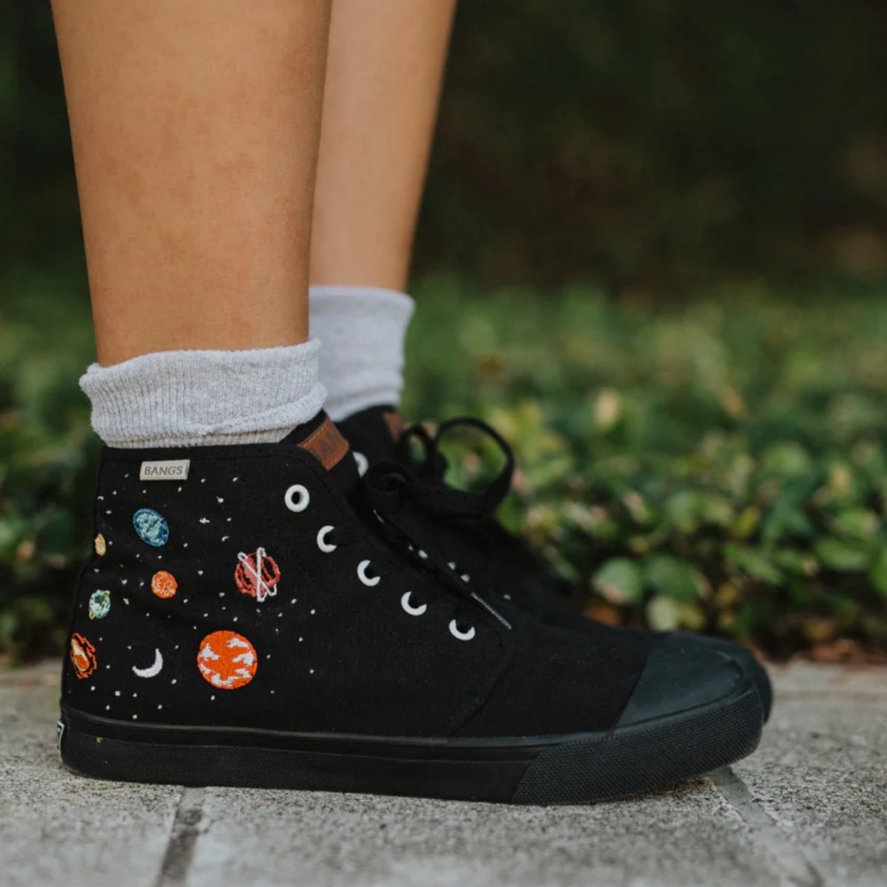 Universe Bangs Hightop Shoes